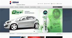 Desktop Screenshot of gersan.com.tr